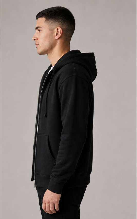 Zipper Hoodie - Non printed