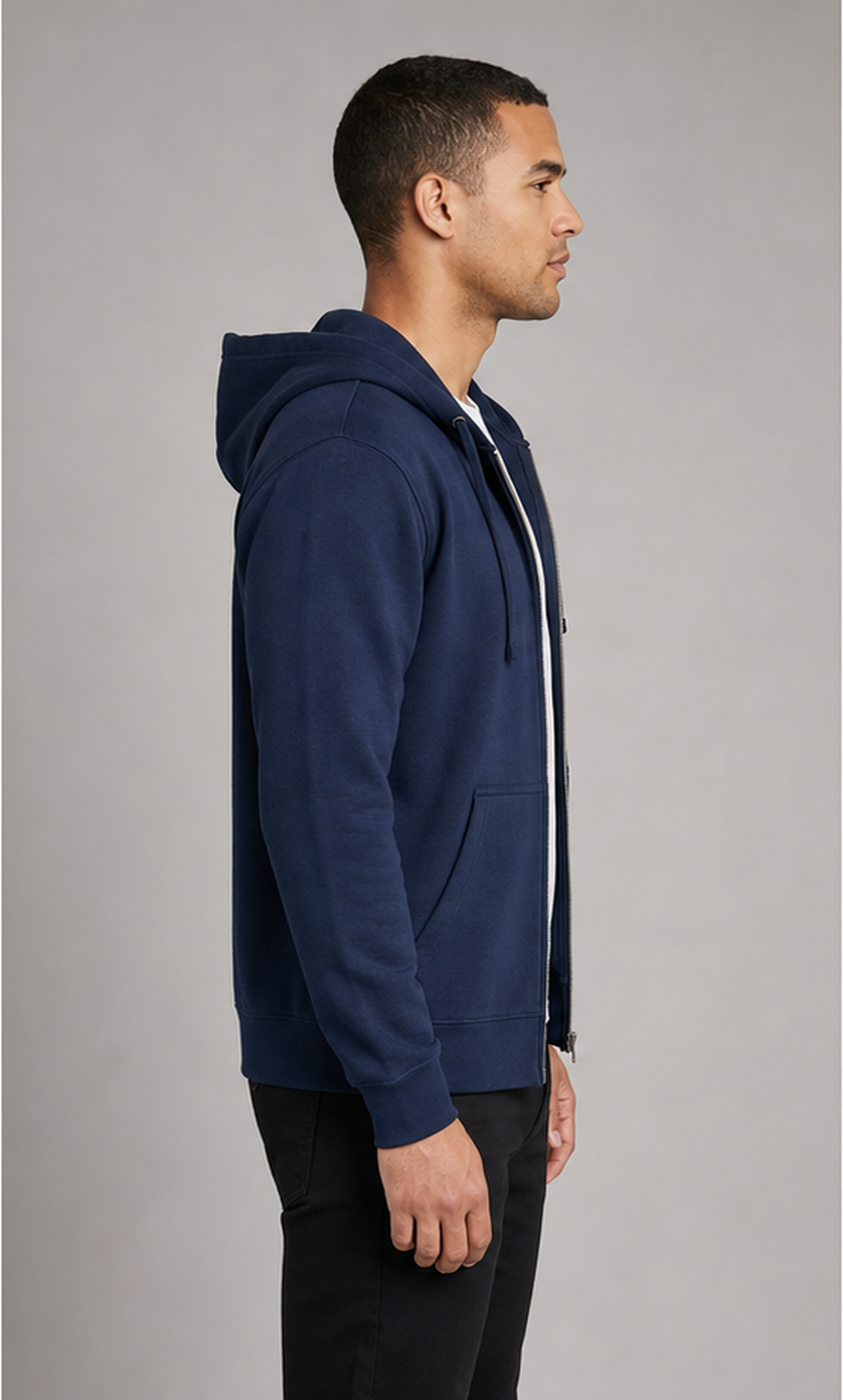 Zipper Hoodie - Non printed