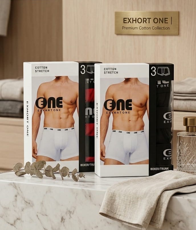 Men Boxers - Pack of 3