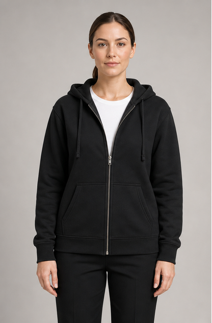 Zipper Hoodie - Non printed