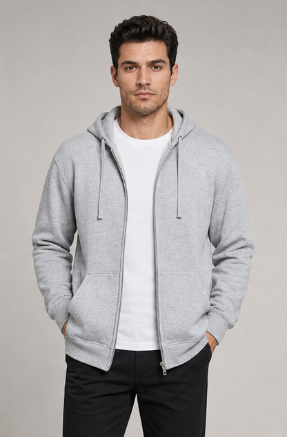 Zipper Hoodie - Non printed